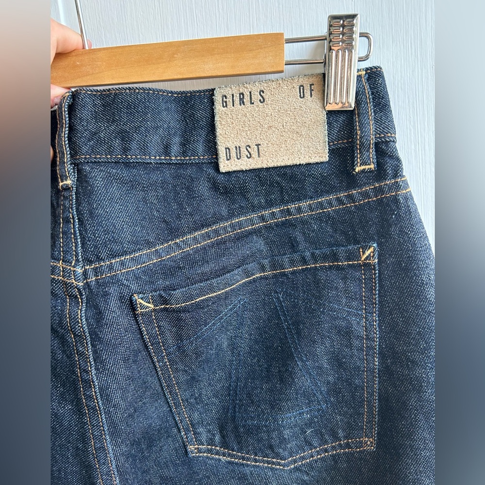 Girls of Dust “Georgia” Straight Leg Jeans - Dark Indigo - Picture 2 of 8